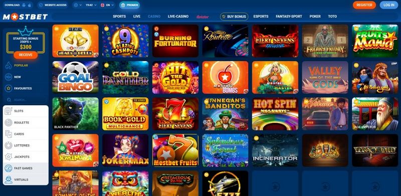 MostBet Casino Site Evaluation